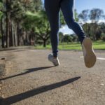 running, woman, race